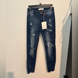 Kancan/Vici distressed skinny jeans